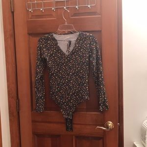 Floral bodysuit